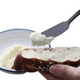 thumbnail image 2 of WIFKLSIIPG Stainless Steel Better Butter Spreader Easy Spread Cold Hard Butter Cheese Jams(Black), 2 of 2