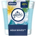 thumbnail image 1 of Glade® Scented Candle Air Freshener, Invigorating Aqua Waves, 1 of 9