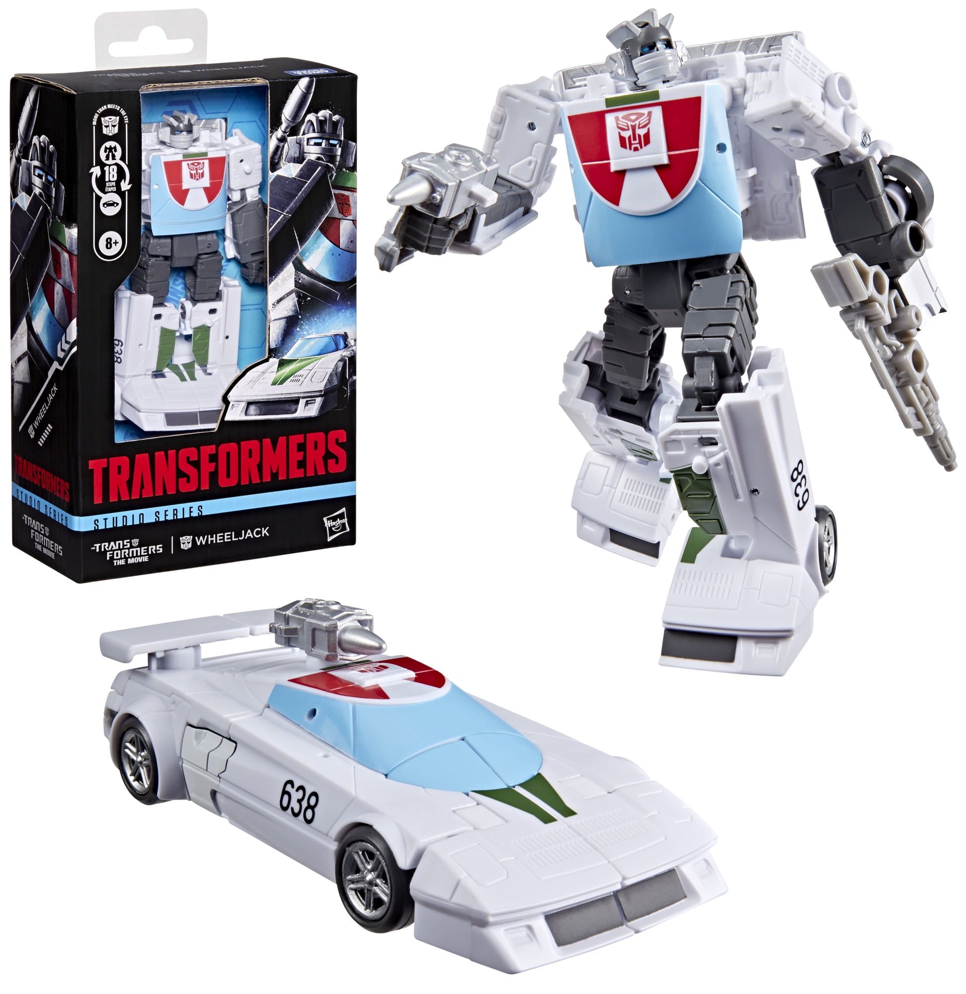 Transformers Studio Series, figurine Wheeljack de classe Deluxe