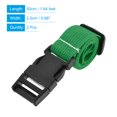 thumbnail image 2 of Unique Bargains Suitcase Belts with Quick Release Buckle Luggage Straps, Green 2 Pack, 2 of 5