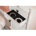thumbnail image 3 of Audrey Jewelry Armoire, Off-White, 3 of 9