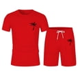 thumbnail image 3 of Men's Suits Quick-Dit Summer Tracksuit for Everyday Casual Outdoor Travel Performance Athletic Set, 3 of 5