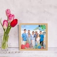thumbnail image 3 of 7 Inch Wooden Double Sided Glass Photo Frame, DIY Plant Leaf Display Case for A4 Paper Cuttings, Tabletop Craft Picture Frame Decor, 3 of 5