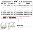 thumbnail image 3 of Weiqiqre Womens Underwear Plus Size Comfortable Front Closure Bras Push Up Full Coverage Bras, 3 of 9