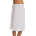 thumbnail image 1 of Women's Shadowline 2725 Essentials 25 Inch Half Slip (White 3X), 1 of 4