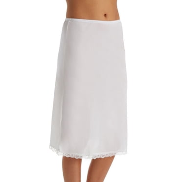 Women's Shadowline 2725 Essentials 25 Inch Half Slip (White 3X)