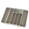 thumbnail image 3 of Silverware Tray for Drawer, 7-Compartment Expandable Cutlery Organizer for Kitchen Utensils and Tools, 3 of 9