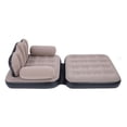 thumbnail image 1 of Inflatable Sofa, Soft Portable Foldable Wearable Inflatable Couch Mattress  for Home for Camping, 1 of 7