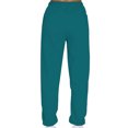 thumbnail image 5 of MAWCLOS Women Jogger Sets Long Sleeve Tracksuit Set Solid Color Two Piece Outfit Breathable Sports V Neck Sweatsuits Green M, 5 of 5