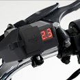 thumbnail image 4 of Car Motorcycle Mobile Phone Charger Adapter 10-24V Abs Waterproof Dual Usb With Switch Rv Boat Car Charger + Voltmeter, 4 of 5