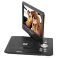 thumbnail image 2 of Proscan 10" Portable DVD Player, Swivel Screen, 5 Hour Battery Runtime, USB SD Card Reader, Remote Control, Car and AC Adapter Included, Black, 2 of 6