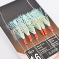 thumbnail image 2 of 5Pcs/Pack Sabikis Soft Fishing Lure Rigs Bait Jig Lure Feather Lure Herring Bait, 2 of 3