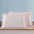 thumbnail image 2 of Fesfesfes Summer Ice Silk Pillowcase Cool Pillowcase Washable Cool Pillowcase Concise Queen Size Adult Pillowcase, 2 of 5
