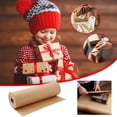 thumbnail image 1 of Agiferg Roll Brown Kraft Paper Roll Crafts Art Gift Packaging Decorative Paper, 1 of 9