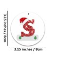 thumbnail image 1 of CEHVOM Christmas Alphabet Decorations Personalized For Gift Christmas Tree Hanging Ornament DIY Creative Decorations Clearance, 1 of 2