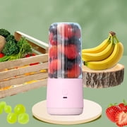 Uscallm Portable Blender Mini Juicer Personal Smoothie Maker Wireless USB Rechargeable Ice Cream Maker Compact Travel Blender for Shakes Protein Drinks