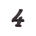 thumbnail image 2 of Cagogo Creative DIY House Numbers, Alloy Wrought Iron Letters and Numbers for Home Address, Rust Resistant Black Coated Metal Numbers for Mailbox Door, 26 Letters 10 Numbers 2 Symbols for Custom, 2 of 2
