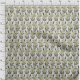 thumbnail image 4 of oneOone Velvet Light Green Fabric Floral Sewing Material Print Fabric By The Yard 58 Inch Wide, 4 of 4