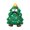 Christmas Tree, variant on Christmas Door Protector, 3D Silicone Collision Pad with Cute Design, Self Adhesive Door Bumper Wall Protector for Holiday Decoration