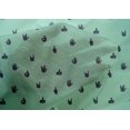 thumbnail image 4 of oneOone Cotton Silk Fabric Finger Sign Symbol Print Sewing Fabric BTY 42 Inch Wide, 4 of 4