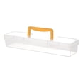 thumbnail image 2 of Qaailabf Professional Tool Box Organizer 13 inch Clear Plastic Storage Container with Snap Lid - Long Portable Hardware Parts Organizer Box for Home Workshop Tools Screws Crafts Fishing Tackle, 2 of 3