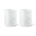 thumbnail image 1 of Thyme & Table 12 fl oz White Tortoise Drinking Glass, 2 Pack, 1 of 6
