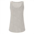 thumbnail image 3 of UPPADA Womens Tank Tops Summer Sleeveless Shirts Ladies Ribbed Wide Shoulder Straps Tees Racerback Tight Slim Fitted Workout Tank Tops Fitted Tops Racer Back Blouses,Clearance on sale, 3 of 8