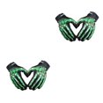 thumbnail image 1 of Baohd Lightweight And Shockproof Skeleton Riding Gloves For Autumn Winter Breathable And Comfortable Nylon Multifunctional green S 2Set, 1 of 6