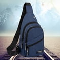 thumbnail image 1 of RKSTN Sac à Dos Diagonal Sac à Bandoulière Sac à Bandoulière Hommes Dames Sac à Dos à Sangle Sac à Dos de Randonnée Sac Messager Polyvalent Sac de Poitrine, 1 of 8