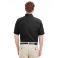 thumbnail image 2 of Harriton Chemise en Sergé à Manches Courtes pour Hommes Foundation 100 % Coton avec Teflonâ„¢, 2 of 3
