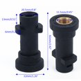 thumbnail image 1 of Lefu Pressure Washer Adapter Connector Bayonet 1/4 BSP Foamer for K Series, 1 of 9