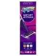 thumbnail image 1 of Balai vaporisateur Swiffer JetFrais pour les planchers en bois, ensemble de départ pour système de lavage tout-en-un, comprend : 1 JetFrais, 10 coussins, 2 solutions nettoyantes et piles, 1 of 10