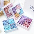 thumbnail image 3 of 20-Piece Assorted Color Hair Scrunchies Set (Model 3#) - Soft Cloth & Rubber Band Hair Ties, Gentle on Hair, No Snagging or Pulling, Durable & Comfortable, Perfect Gift for Girls & Women, 2 Gift Box, 3 of 7
