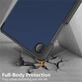 thumbnail image 2 of Graflsoa Slim Tri-Fold Tablet Case with Auto Wake/Sleep for Samsung Galaxy Tab A9/A9 Plus 2023, Rose Gold - 8.7/11 Inch, Magnetic Closure, Lightweight Design, 2 of 7