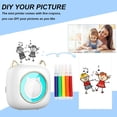 thumbnail image 3 of Mini Pocket Printer Portable Thermal Printer Machine Wireless BT Connection 203DPI for Picture Label DIY, 3 of 8