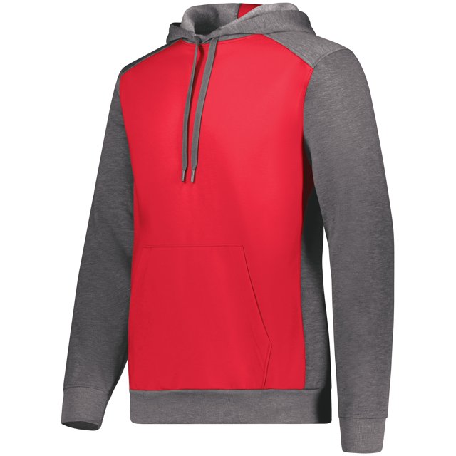 AUGUSTA SPORTSWEAR THREE-SEASON FLEECE PULLOVER HOODIE