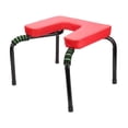 thumbnail image 4 of jinwen Yoga Headstand Bench Inversion Chair PU Pads Strong Steel Frame Core Strength Building Headstand Yoga Headstand Stool Red WITH Mat, 4 of 9