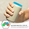 thumbnail image 4 of 4Pcs Ring-pull Can Lids Silicone Can Sealing Lids Reusable Can Sealers Reusable Can Lids, 4 of 9