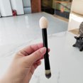 thumbnail image 2 of Shisuyan Dual-ended Makeup Brush Makeup Sponge Foundation Concealer Loose Powder Brush, 2 of 9