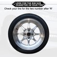 thumbnail image 3 of Unique Bargains 4Pcs R15/15 Inch Universal Wheel Rim Hub Cover Wheel Hub Caps Black Plastic, 3 of 8