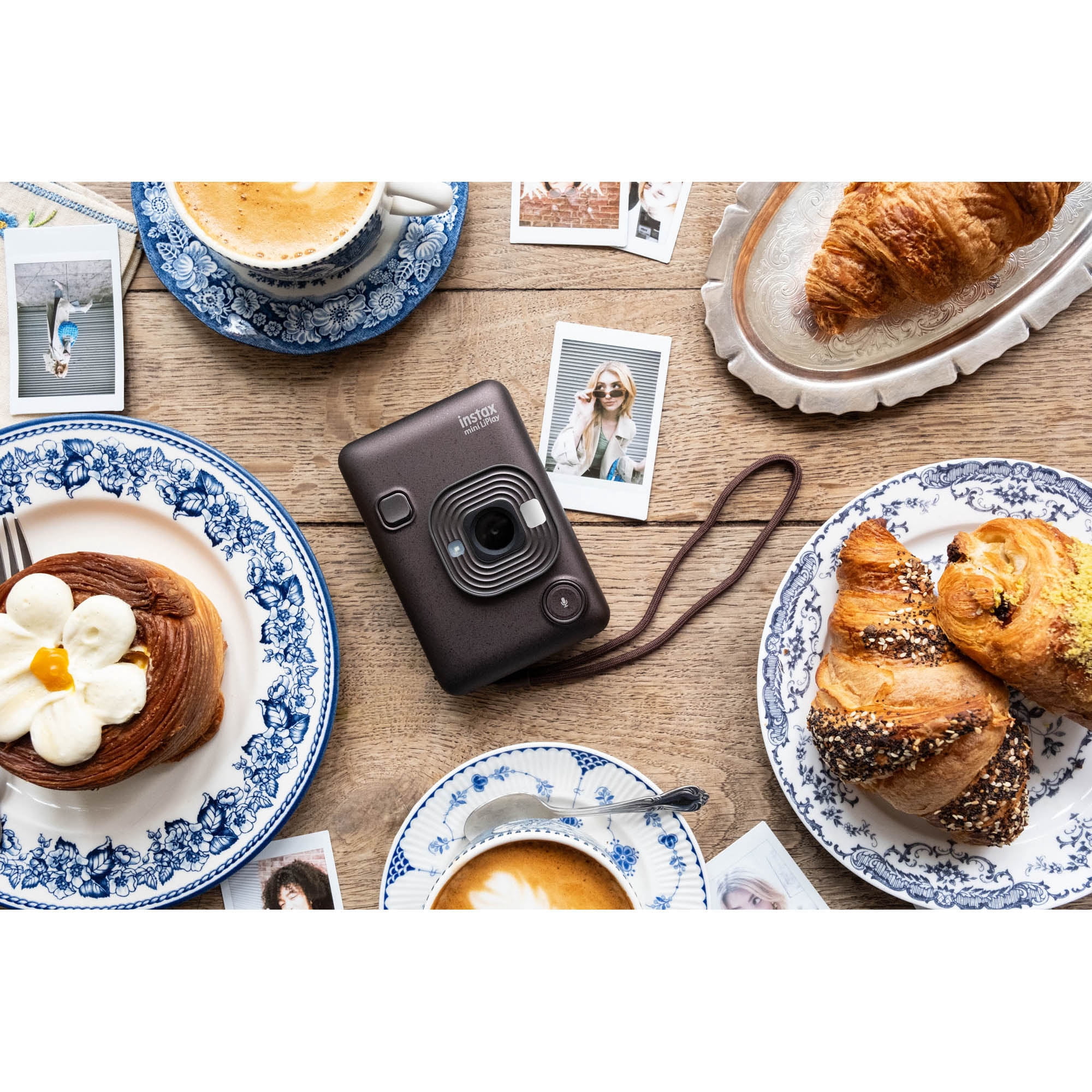 Appareil instantané hybride et imprimante pour téléphone intelligent FUJIFILM INSTAX MINI LiPlay - Blanc brumeux