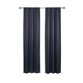 thumbnail image 4 of Mainstays Chambray Blackout 63" Window Curtains Panel Pair, 4 of 5