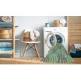 thumbnail image 2 of Ahgly Company Machine Washable Indoor Rectangle Transitional Blue Green Area Rugs, 8' x 10', 2 of 7