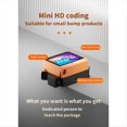 thumbnail image 3 of T1 Mini Hand Held Expiry Date Portable Handheld Coding Machine Tij Thermal Inkjet Printer Dark Green,1 x T1 Small Mini Handheld Marking Machine,Dark Green, 3 of 6