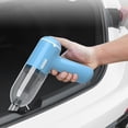 thumbnail image 2 of Iumwxz Smart Home Appliances Handheld Rechargeable Cleaner Car Rechargeable Cleaner Portable Rechargeable Cleaner Dry/Wet Handheld Rechargeable Cleaner Home Car Purpose Sm Blue Plastic Clearance, 2 of 8