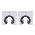 thumbnail image 4 of 2PCS Linéaire Bloc de Glissement de Roulement à Billes en Alliage d'Aluminium SBR20UU Bloc de Roulement Linéaire Ouvert pour Robot, 4 of 14