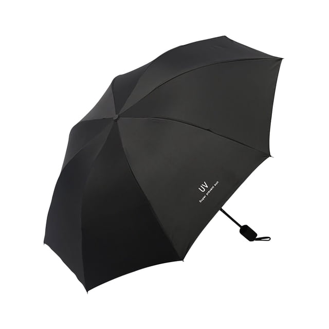 Automatic Inverted Travel Umbrella, Windproof 8-Rib Folding Sun and Rain Parasol with UV Protection, Compact Portable Auto Open Close Umbrella