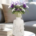 thumbnail image 4 of Fasiaou Artificial Flowers for Outdoors, UV Resistant Fake Realistic Flowers with Plastic Plants Spring Decor, Faux Silk Flowers for Outside Window Box Front Porch Planter Decor,B, 4 of 6