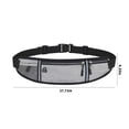 thumbnail image 3 of Dvkptbk Sport Ceinture Ceinture de Course Sac Banane de Sport Sac de Taille pour Hommes et Femmes Ceinture de Sport avec Fermeture Éclair pour Course Randonnée Escalade Rangement et Organisation, 3 of 9