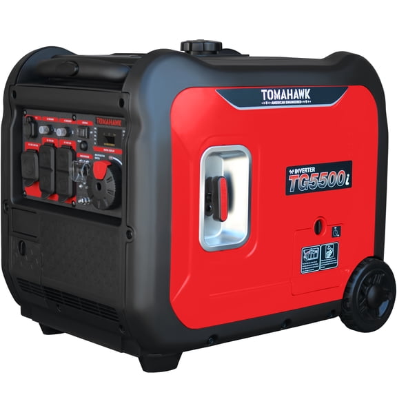 Tomahawk Power Génératrice à Onduleur 5500 Watts Super Silencieuse Portable à Gaz Power Usage Professionnel
